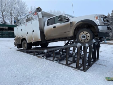 Heavy-Duty Wash Ramps for Industrial Vehicle Cleaning - Enviro-Pads